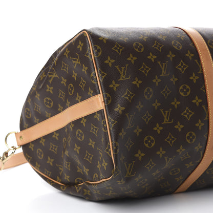 Louis Vuitton Monogram Keepall Bandouliere 55 7 of 9