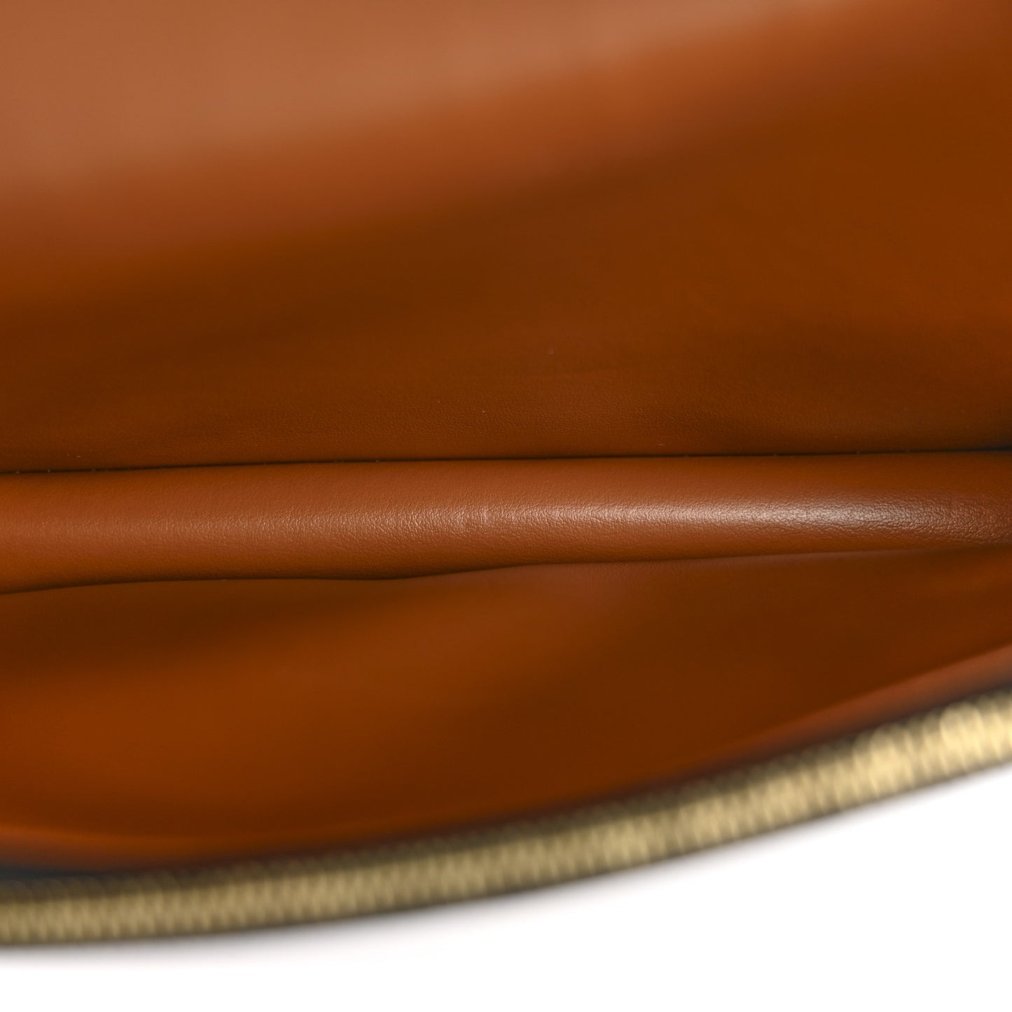 Triomphe Canvas Lambskin Wallet On Strap Tan