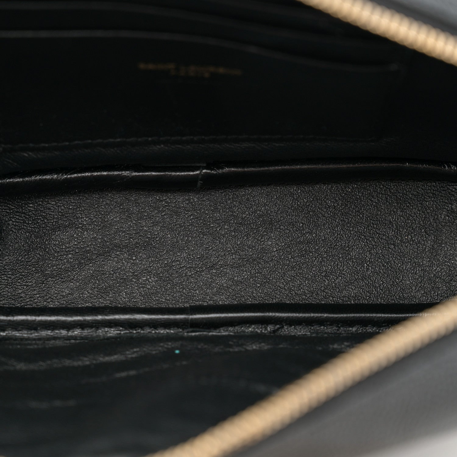 Saint Laurent Grain De Poudre Matelasse Monogram Mini Lou Camera Bag Black 5 of 13