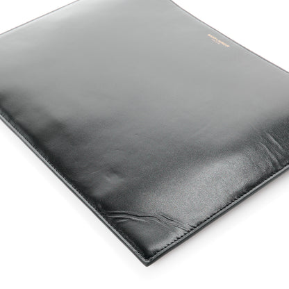 Saint Laurent Calfskin Medium Zip Clutch Black 11 of 11