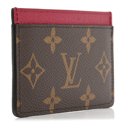 Louis Vuitton Monogram Card Holder Fuchsia 3 of 12