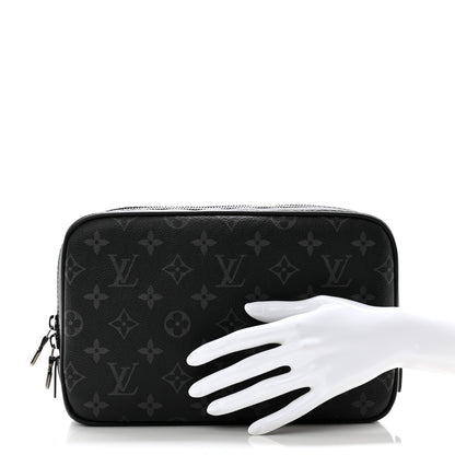 Louis Vuitton Monogram Eclipse Toilet Pouch GM 2 of 7