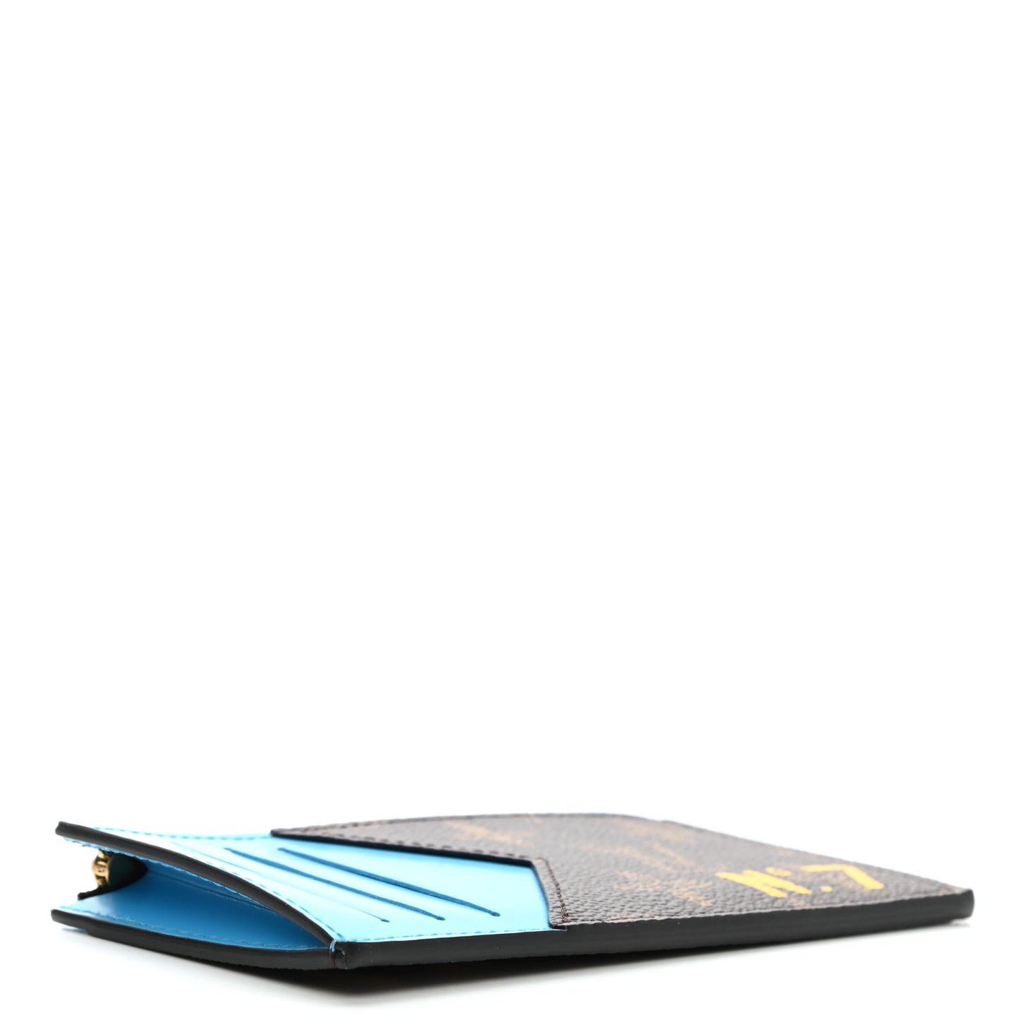 Monogram Vintage Calfskin Trunk L'œil Coin Card Holder