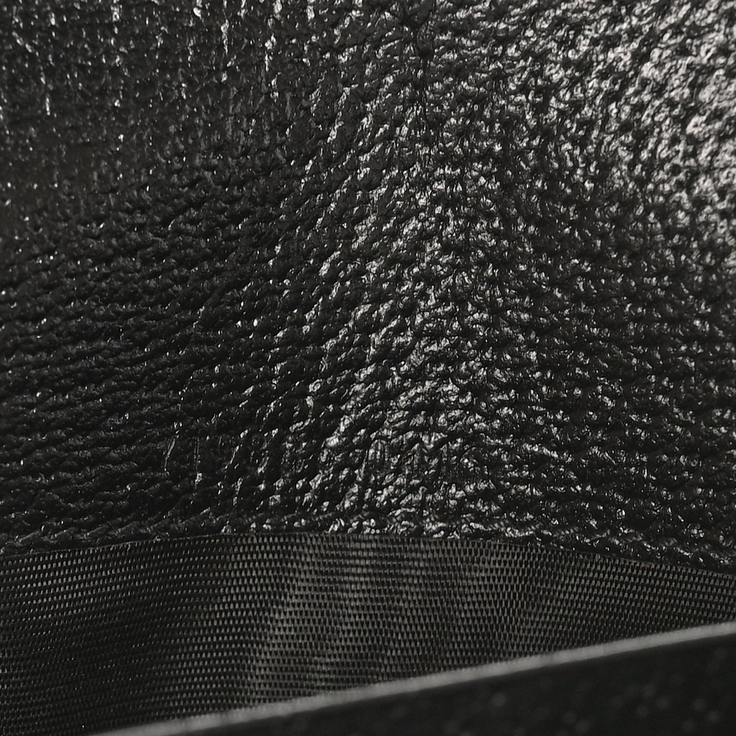 Calfskin Web Ophidia Continental Wallet Black