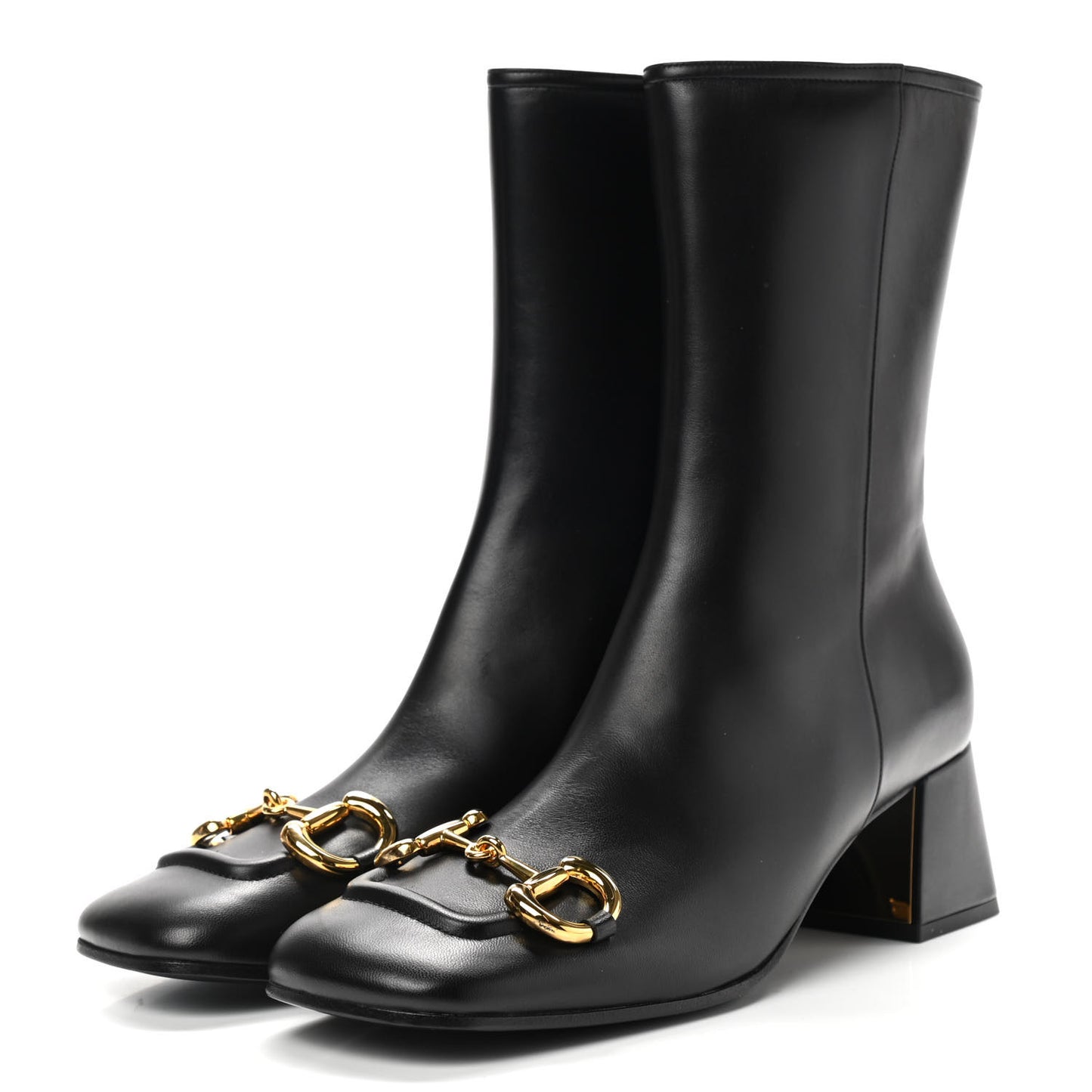 Nappa Charlotte Horsebit 55mm Ankle Boots 39 Black
