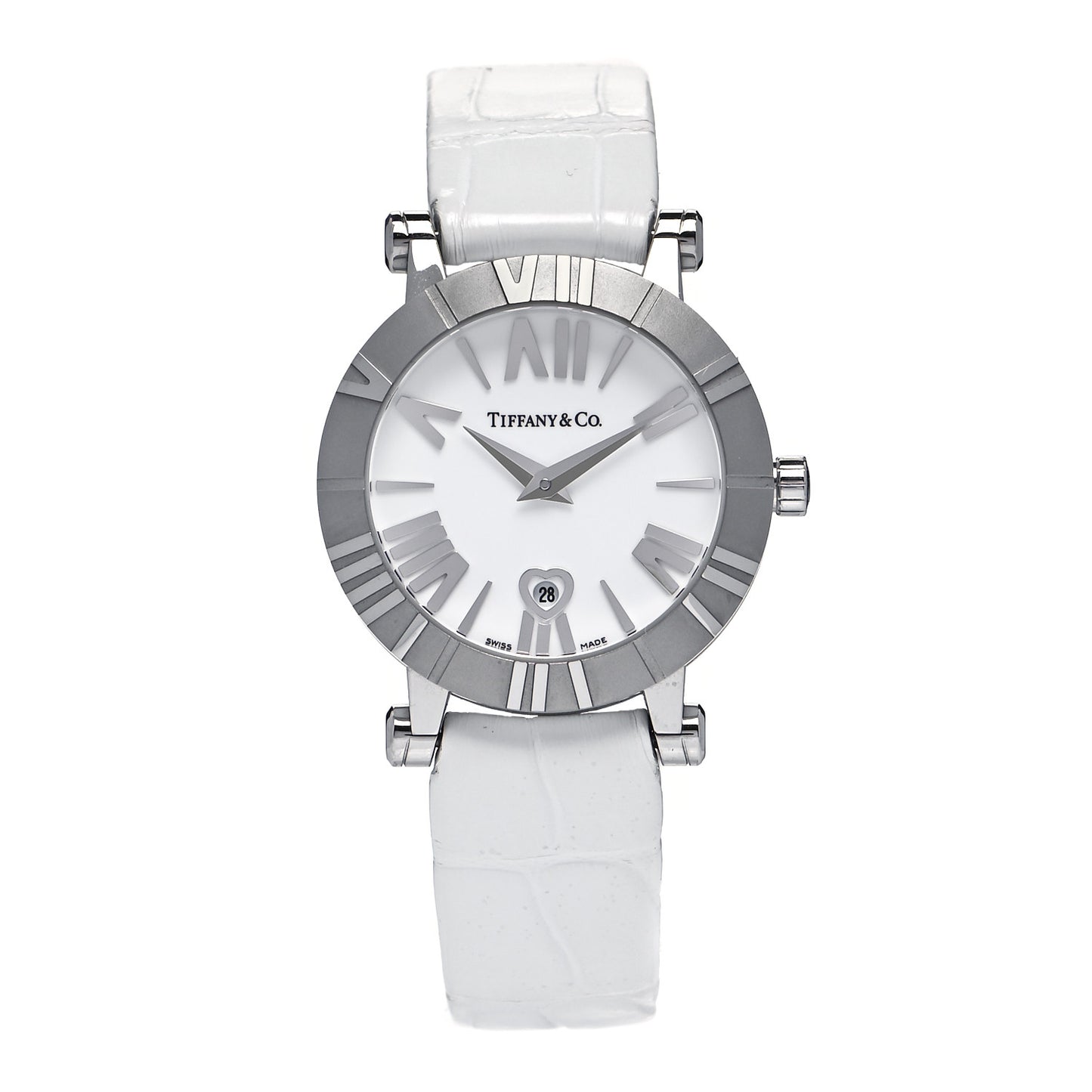 Stainless Steel Alligator 30mm Atlas Quartz Watch