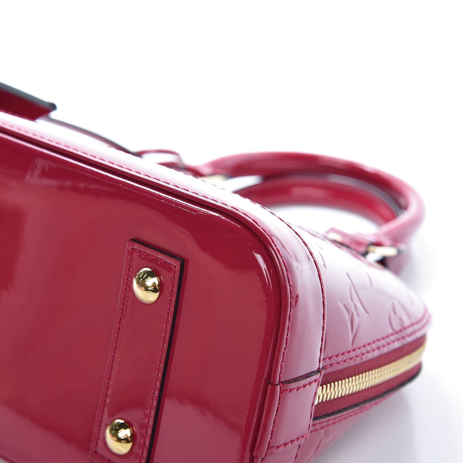Louis Vuitton Vernis Alma BB Rose Indien 13 of 15