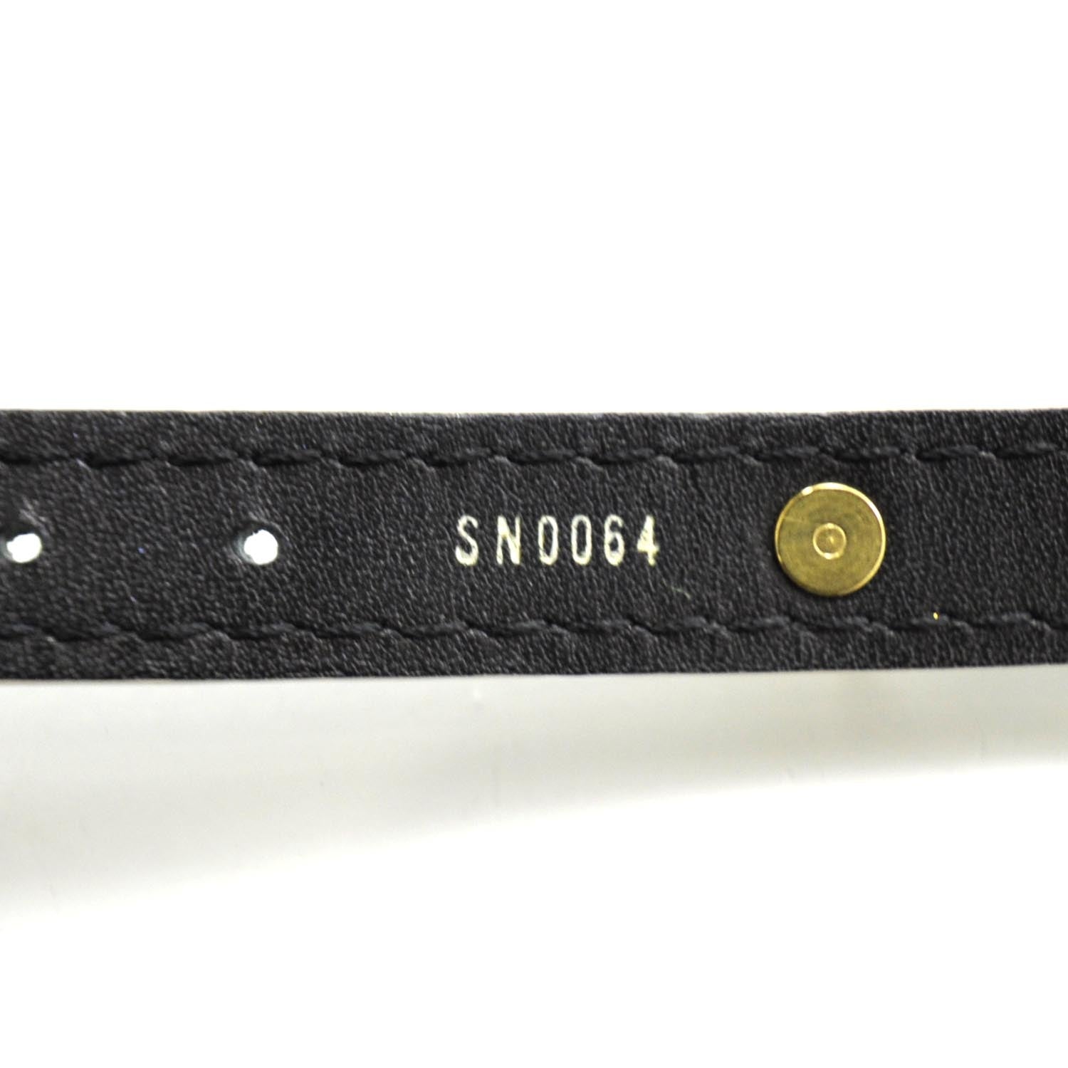 Louis Vuitton Suhali Double Tour Bracelet Black 5 of 6