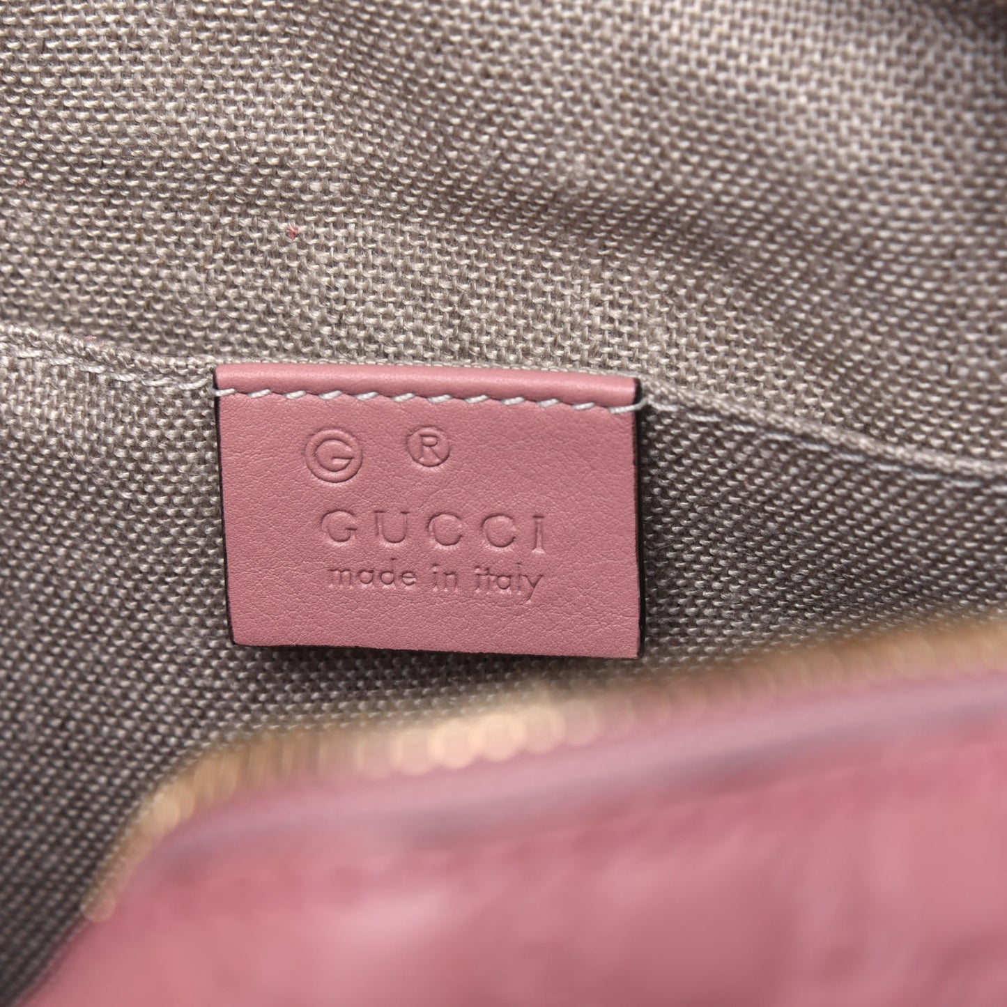 Soft Microguccissima Mini Bree Messenger Bag Soft Pink