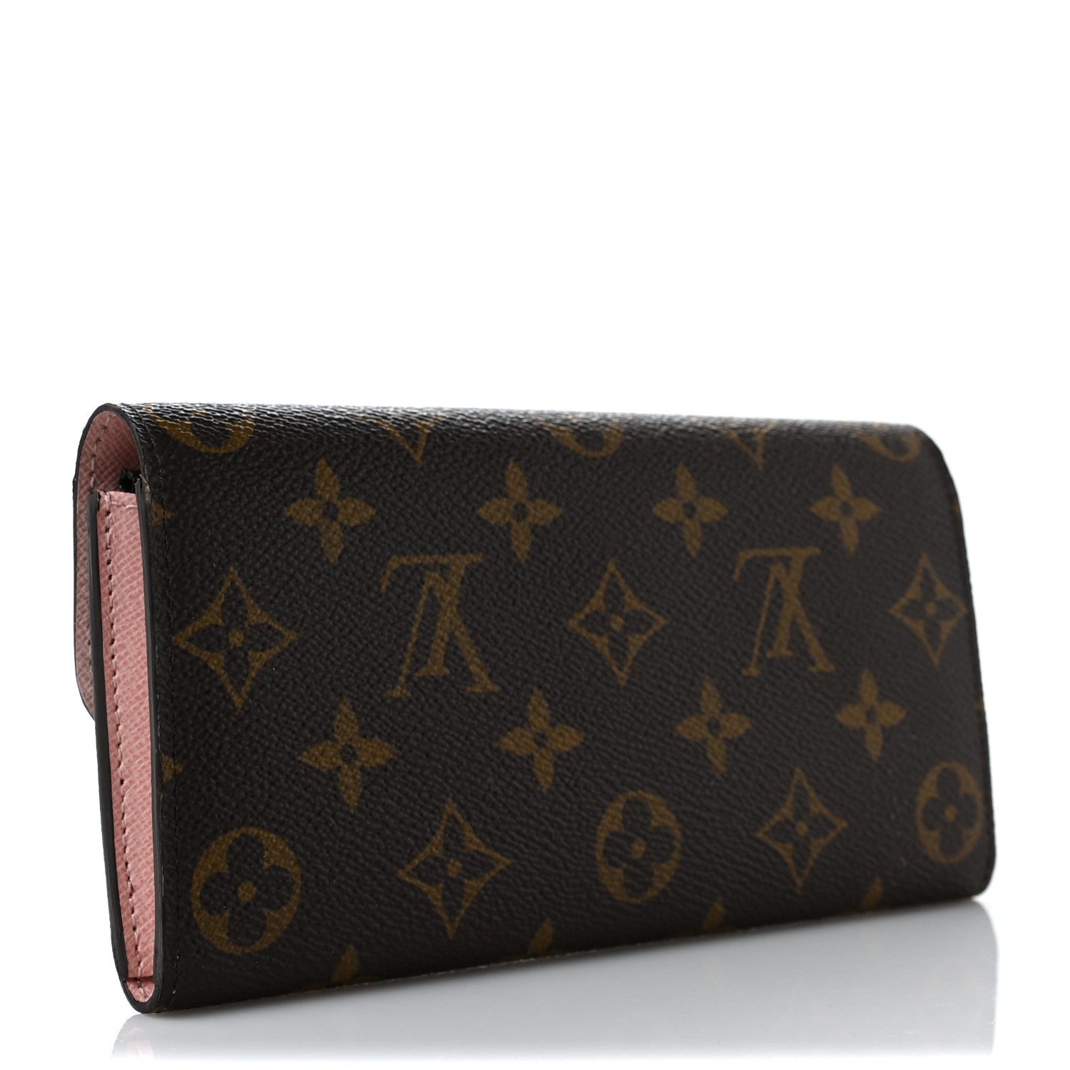 Louis Vuitton Monogram Emilie Wallet Rose Ballerine 3 of 6