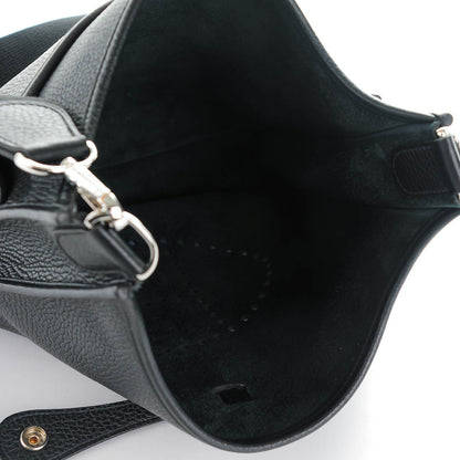 Hermes Taurillon Clemence Evelyne III PM Black 7 of 7