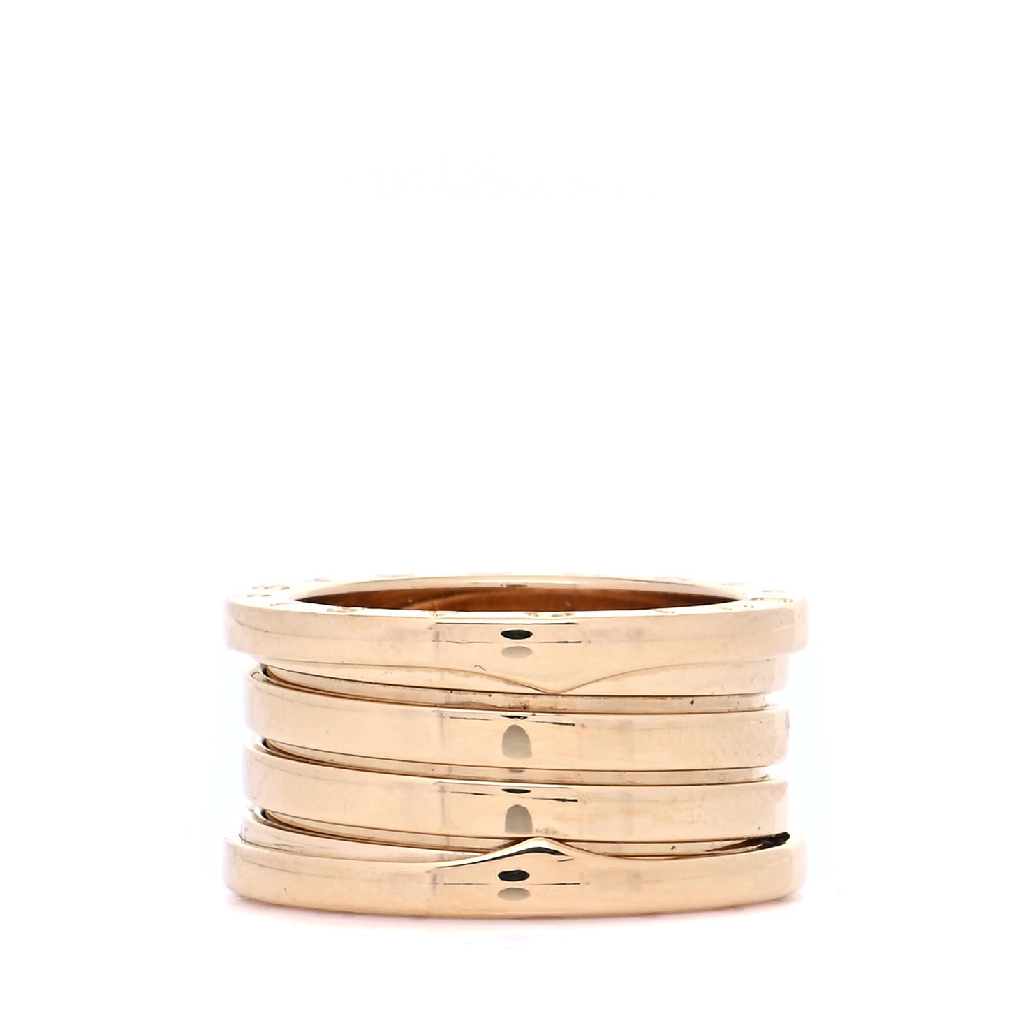 18K Yellow Gold B.Zero1 Four-Band Ring 52 6