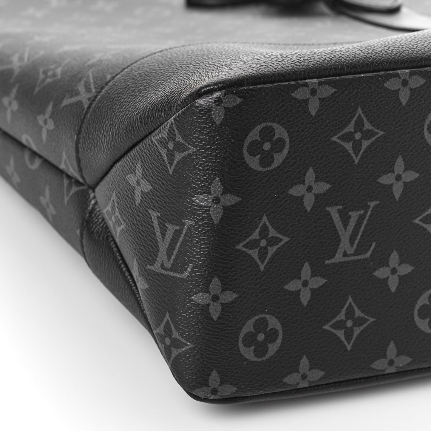 Monogram Eclipse Saumur Tote Black