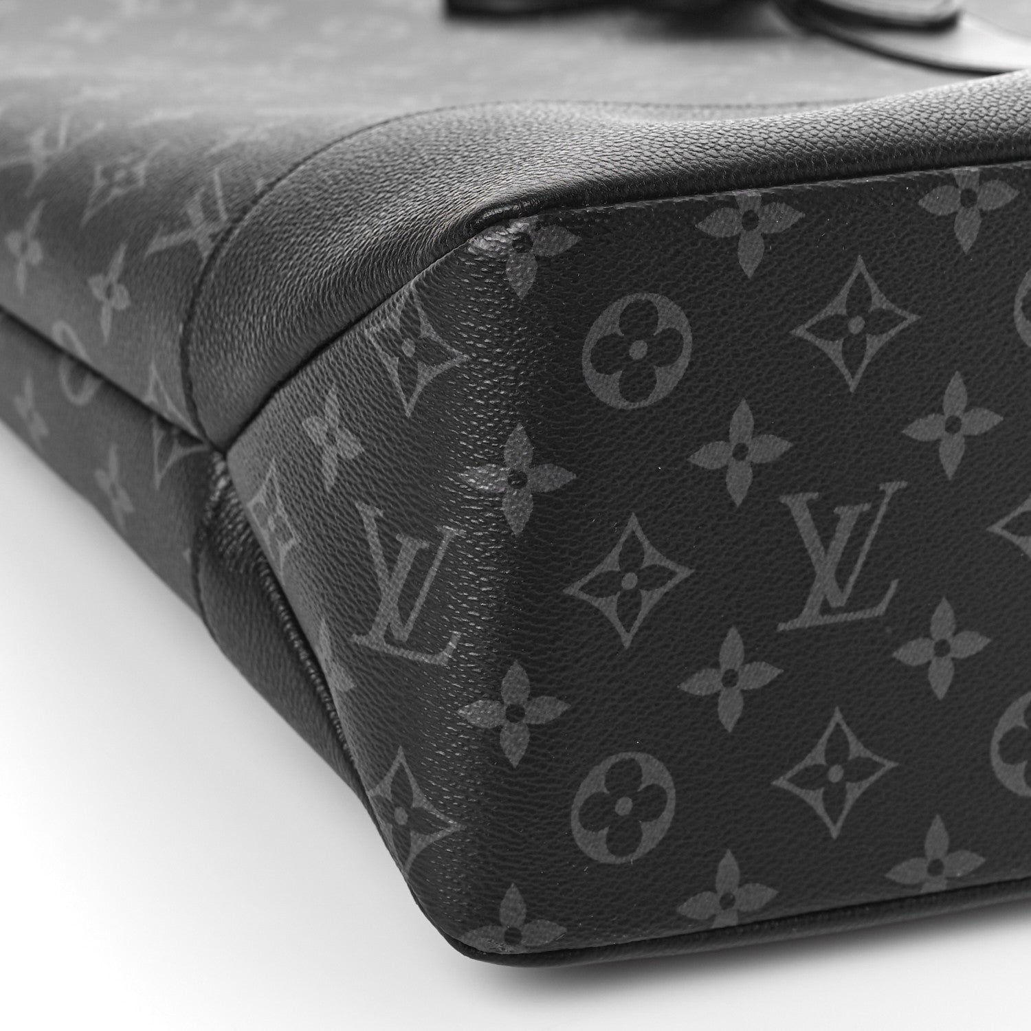 Louis Vuitton Monogram Eclipse Saumur Tote Black 6 of 7