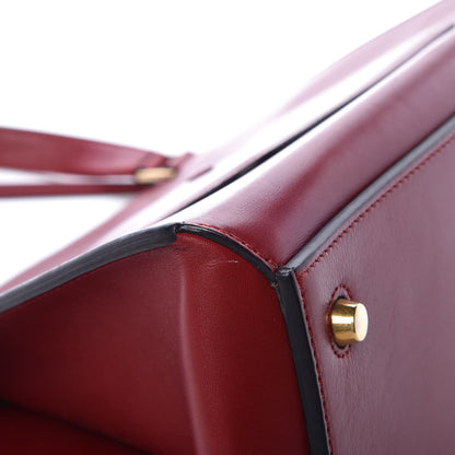 Celine Smooth Calfskin Large Edge Shoulder Bag Red 18 of 18