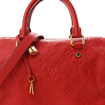 Louis Vuitton Empreinte Speedy Bandouliere 25 Cherry 8 of 11