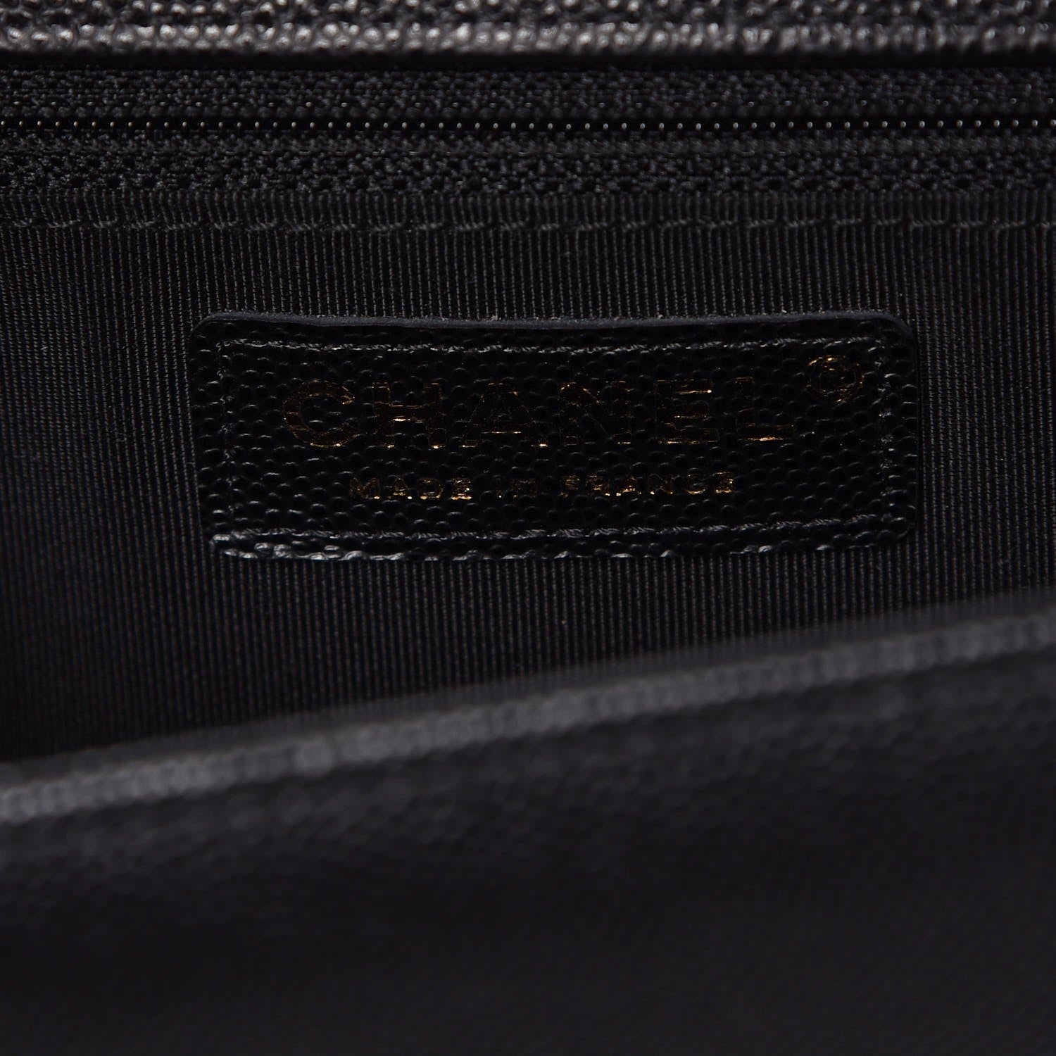 Chanel Caviar Quilted New Medium Boy Flap Black 6 of 10