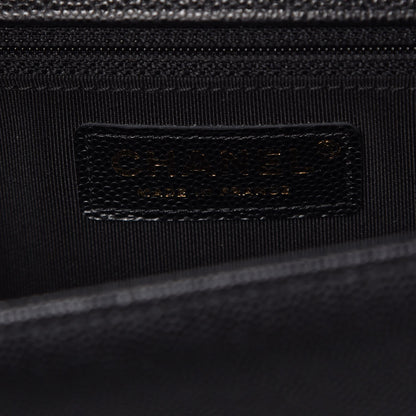 Chanel Caviar Quilted New Medium Boy Flap Black 6 of 10