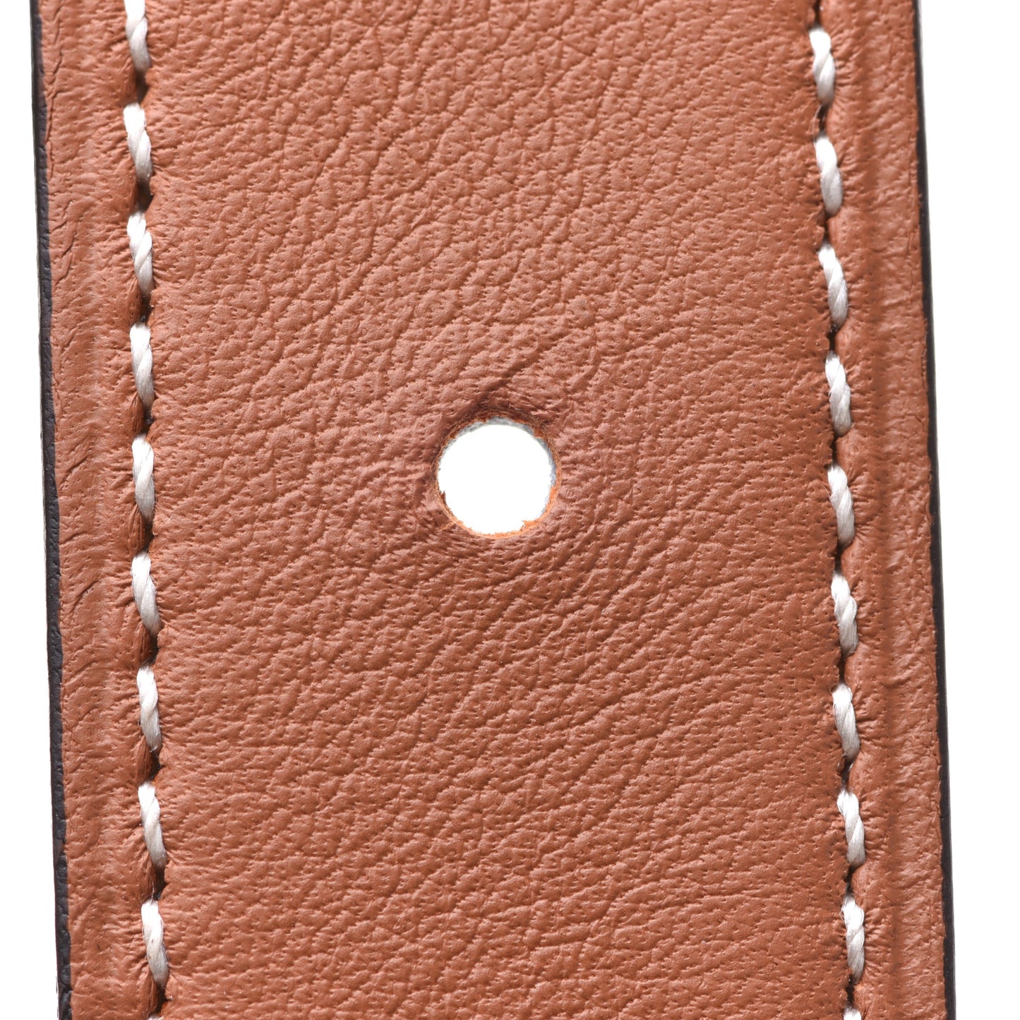Swift Epsom Rivage 32mm H Belt 75 Gold White