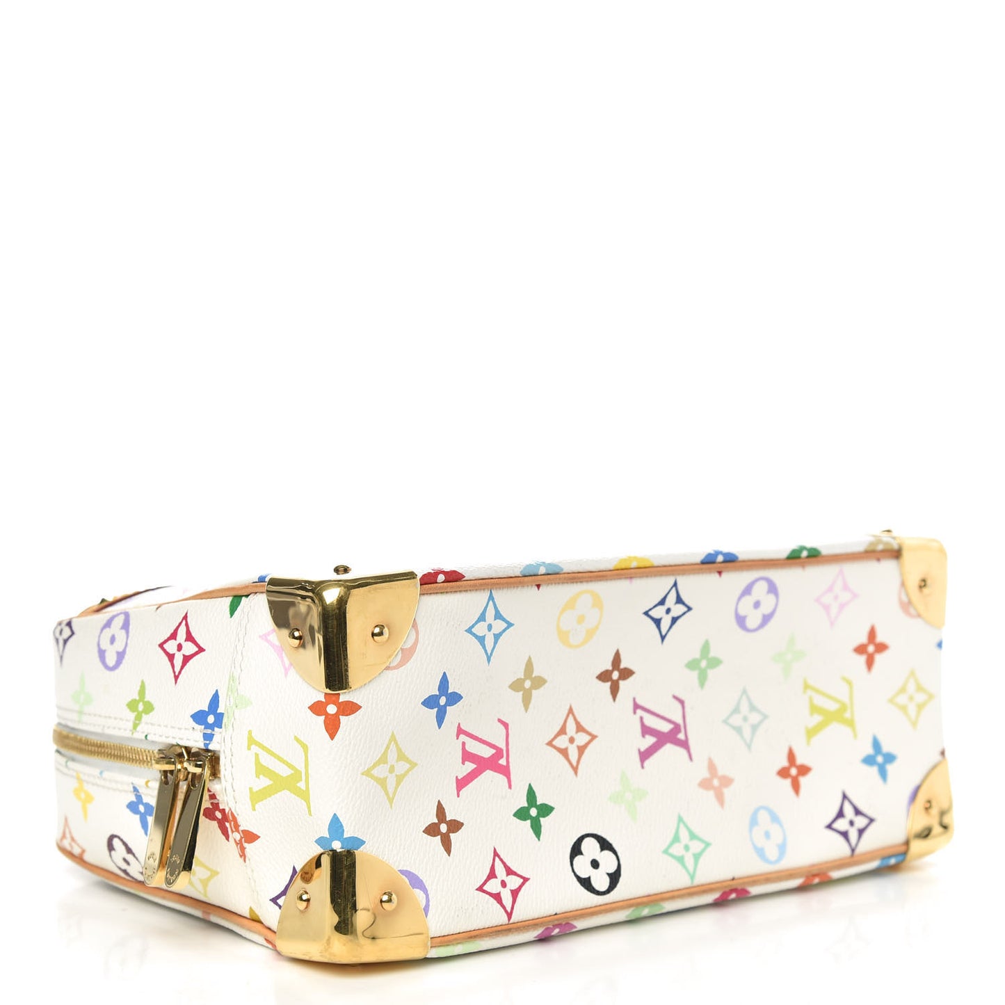 Monogram Multicolor Trouville White