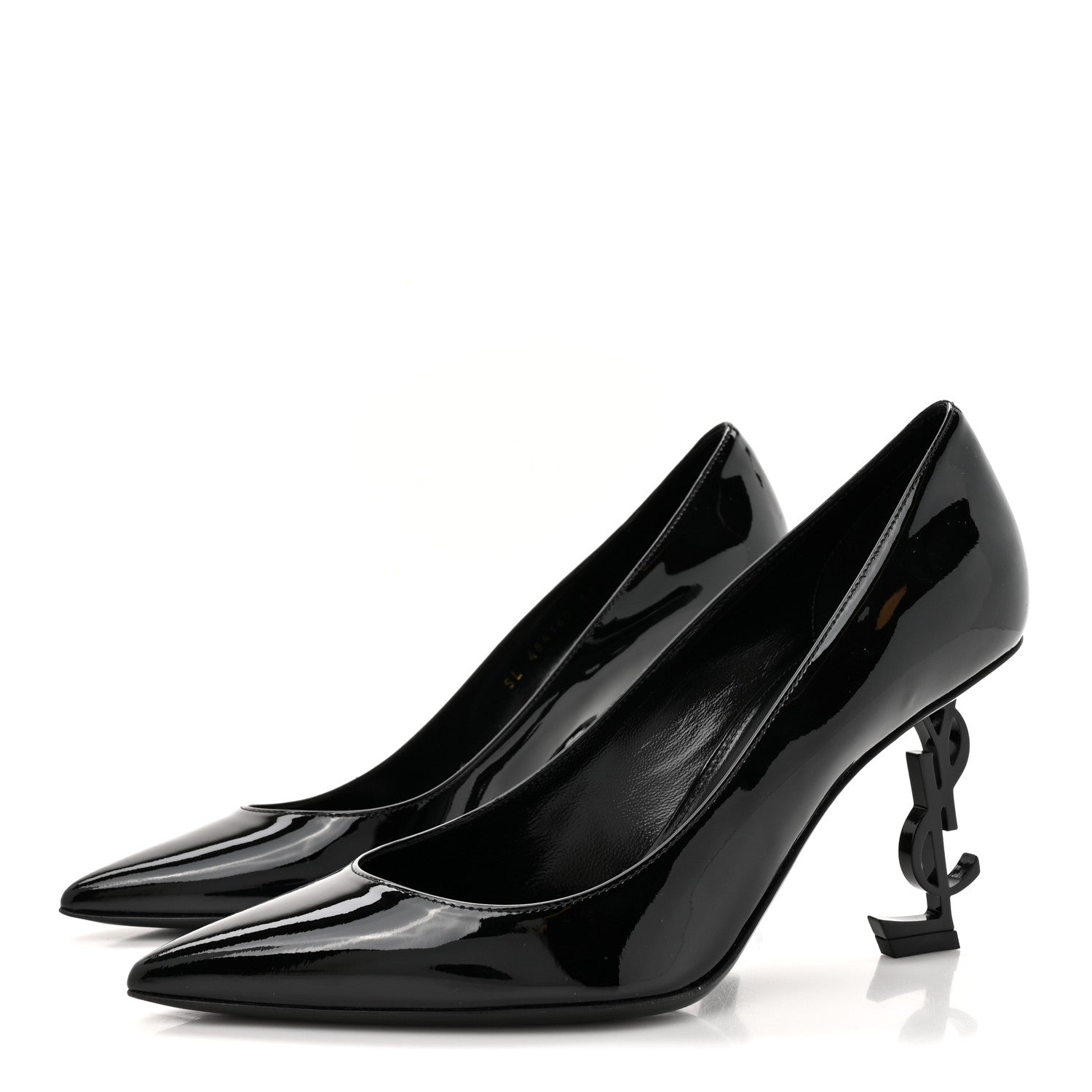 Saint Laurent Patent Opyum 85 Pumps 37 Black 4 of 10