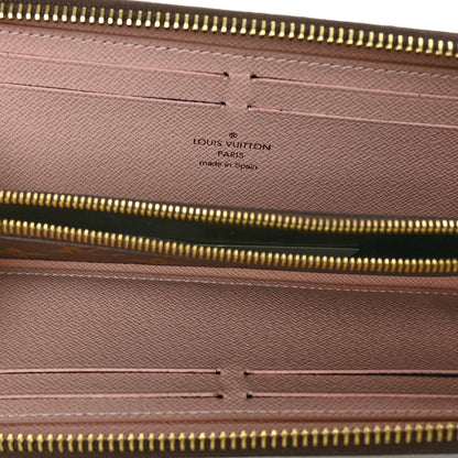 Louis Vuitton Monogram Clemence Wallet Rose Ballerine 5 of 6