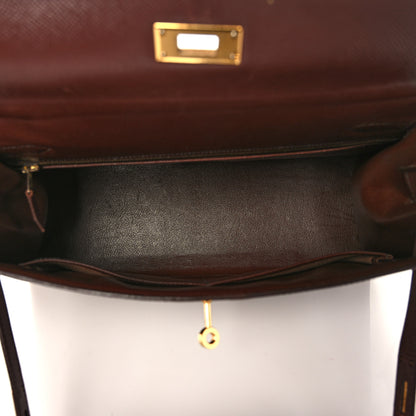 Hermes Courchevel Kelly Sellier 32 Noisette 15 of 48