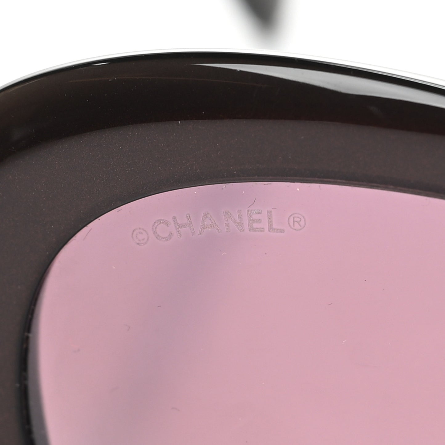 Acetate Oval CC Sunglasses 5469-B-A Burgundy