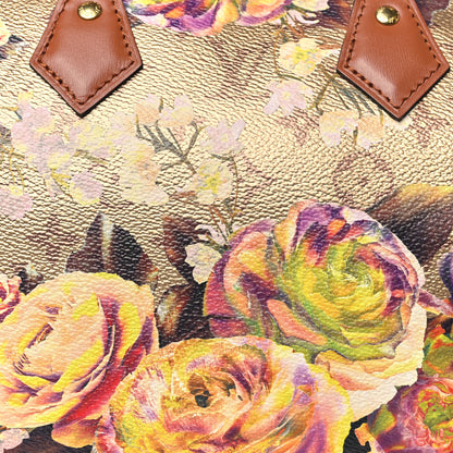 Louis Vuitton Metallic Monogram LV Garden Speedy Bandouliere 25 Gold 7 of 9