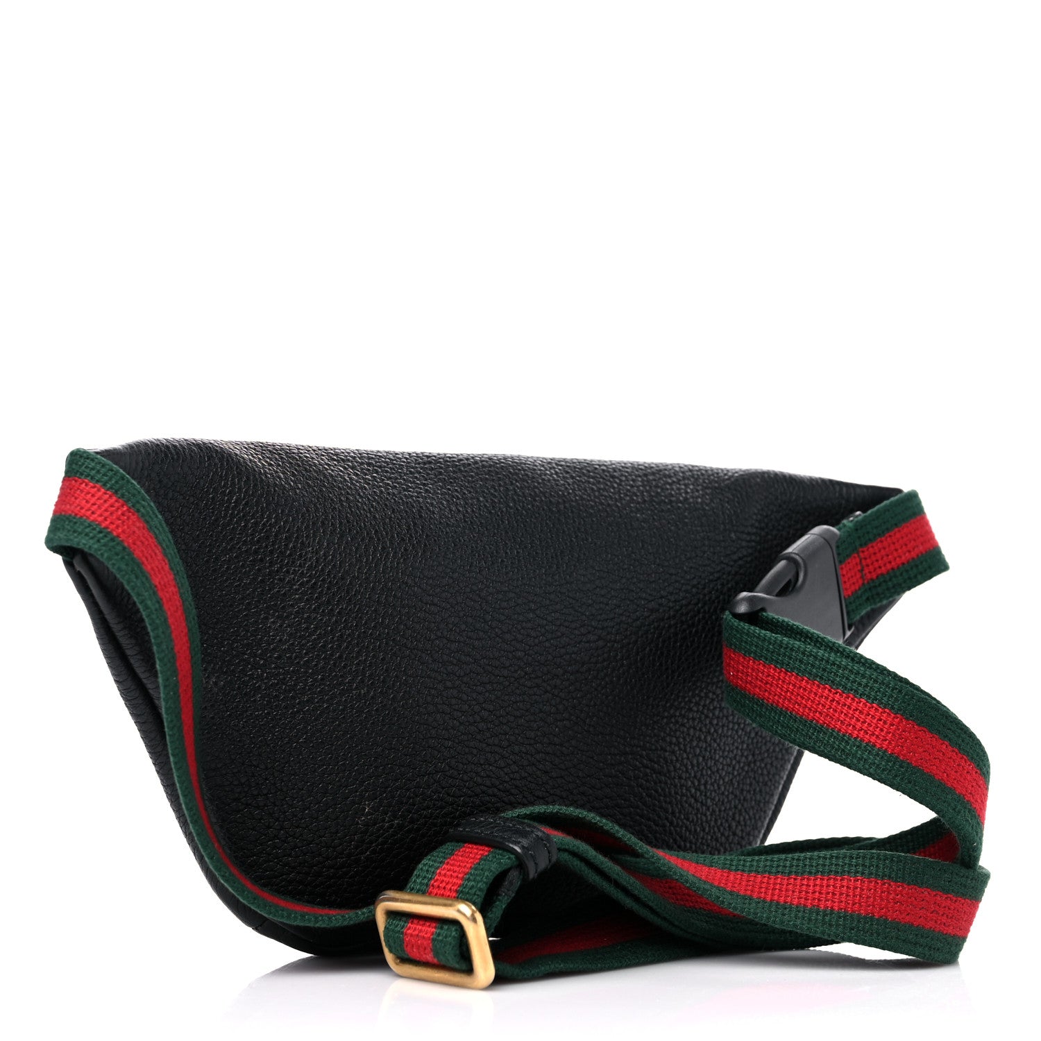 Gucci Grained Calfskin Small Logo Belt Bag Black 3 of 11
