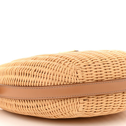 Prada Wicker Arque Shoulder Bag Natural 8 of 10