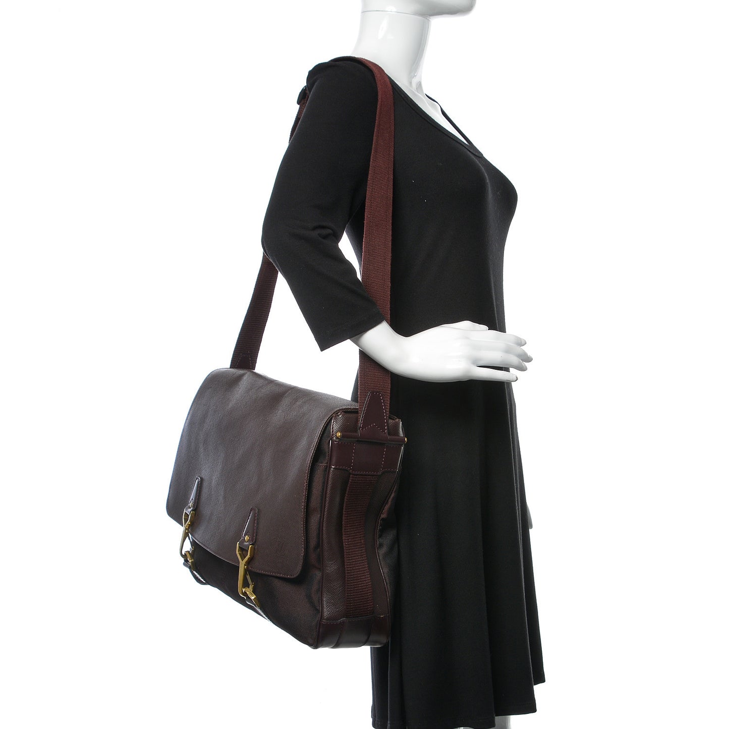 Taiga Dersou Messenger Bag Acajou