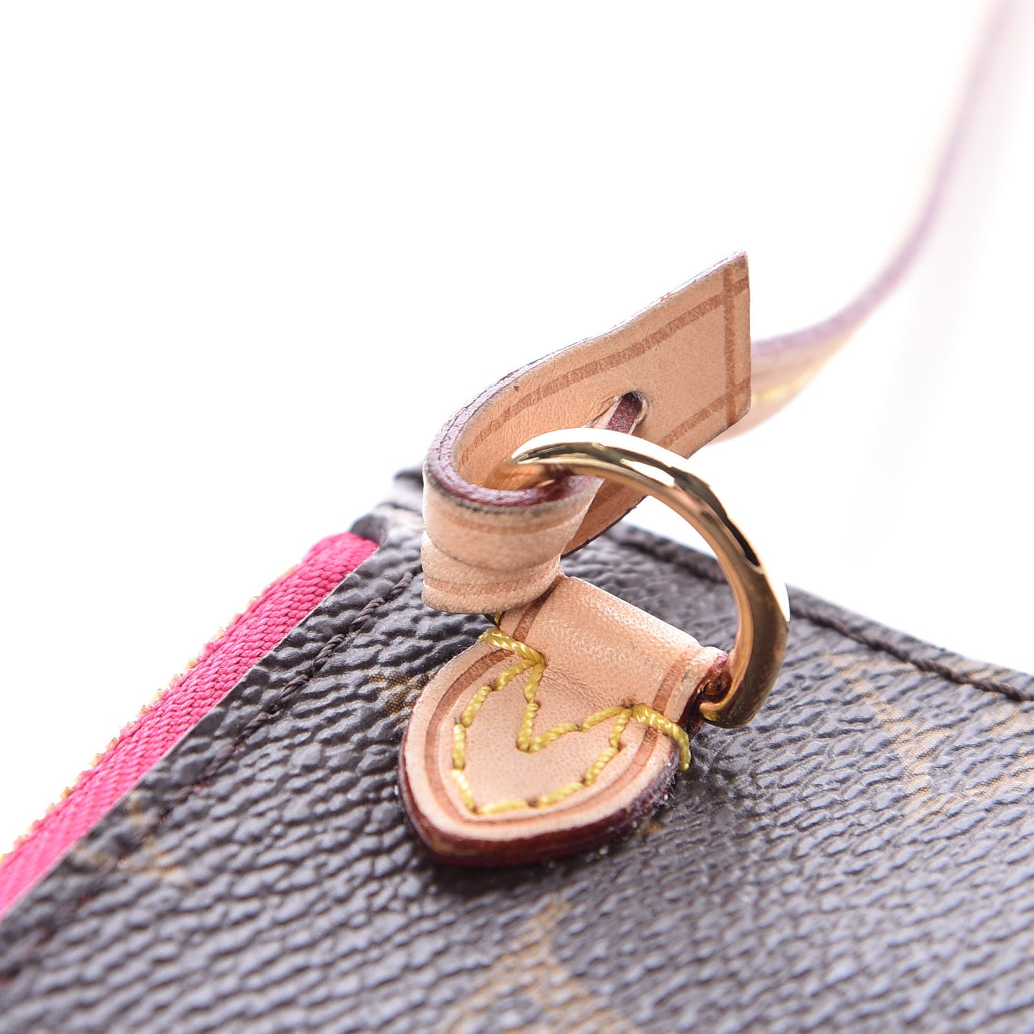 Louis Vuitton Monogram Neverfull MM GM Pochette Pivoine 8 of 8