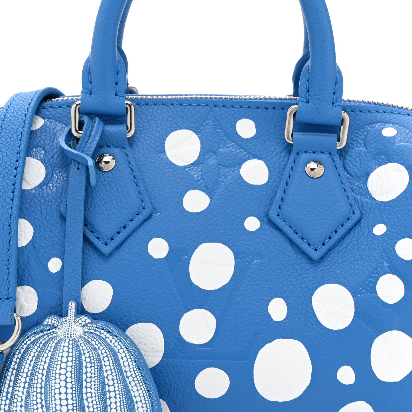 LV X YK Empreinte Speedy Bandouliere 20 Blue White