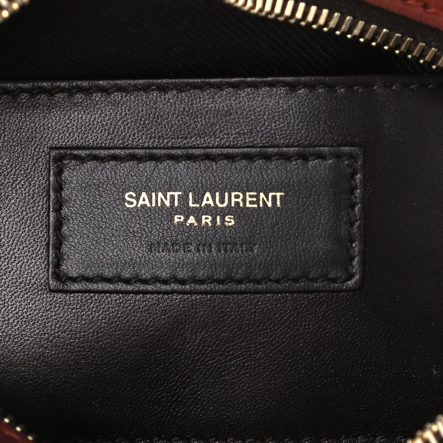 Saint Laurent Canvas Smooth Calfskin Le Monogramme Small Camera Bag Chestnut 6 of 10