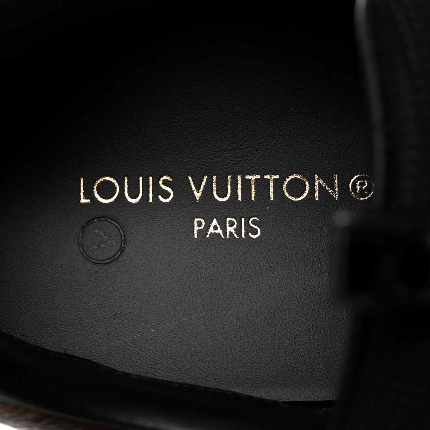 Louis Vuitton Suede Monogram Run Away Sneakers 40 Black 6 of 9
