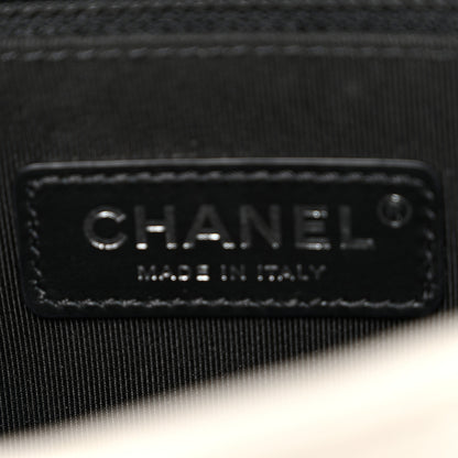 Chanel Caviar Quilted My Everything Small Flap White Black 6 of 12