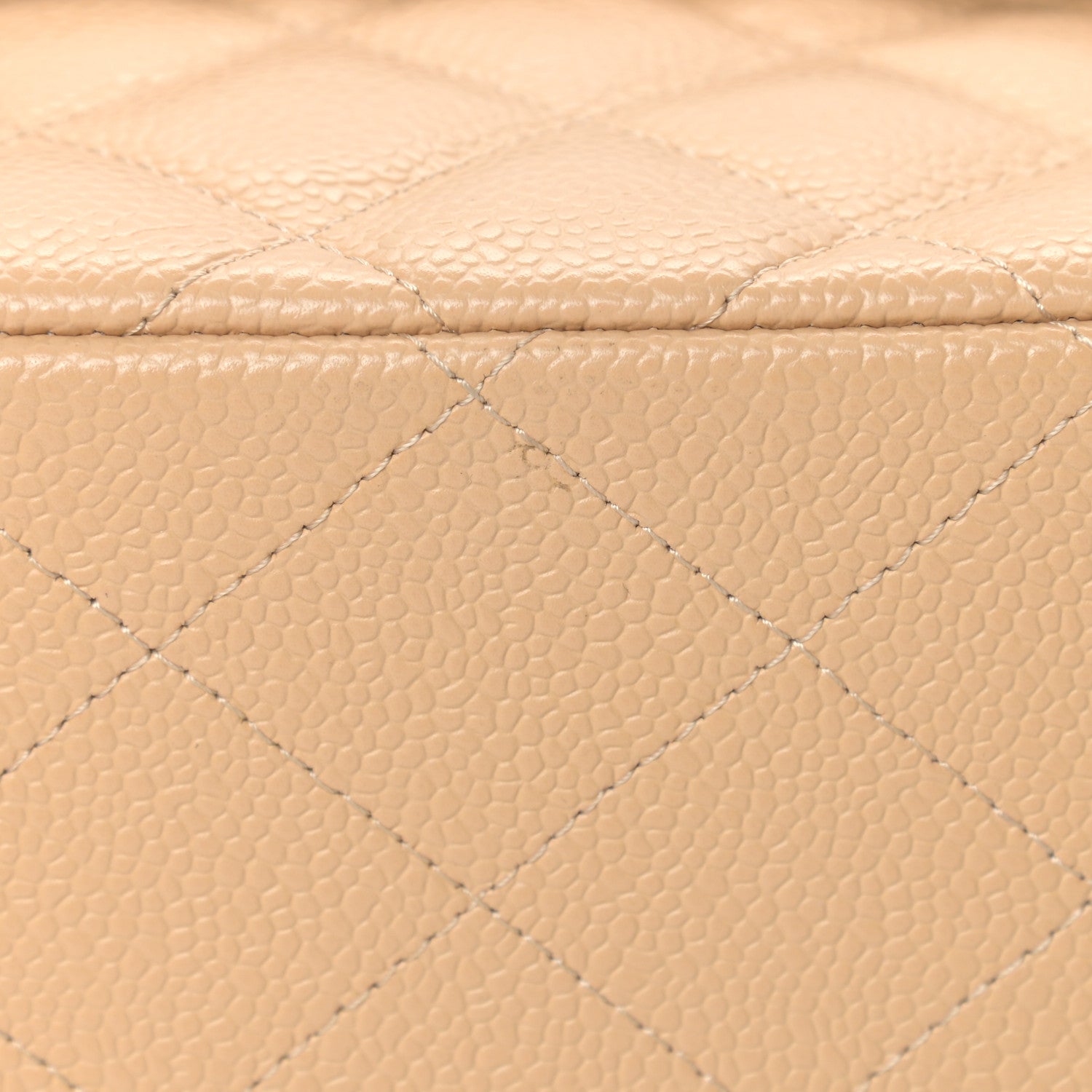 Chanel Caviar Quilted Jumbo Double Flap Beige Clair 10 of 10