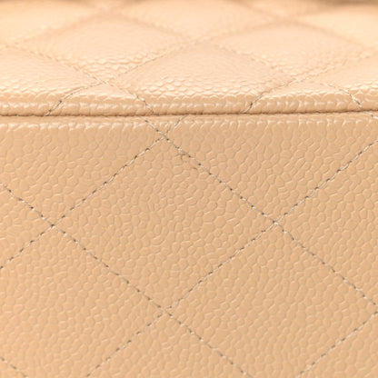 Chanel Caviar Quilted Jumbo Double Flap Beige Clair 10 of 10