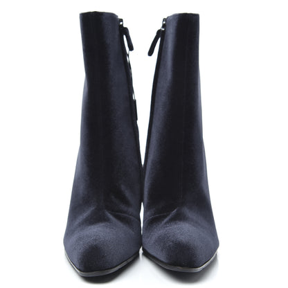 Balenciaga Smooth Velvet Ankle Boots 39 Black 2 of 8
