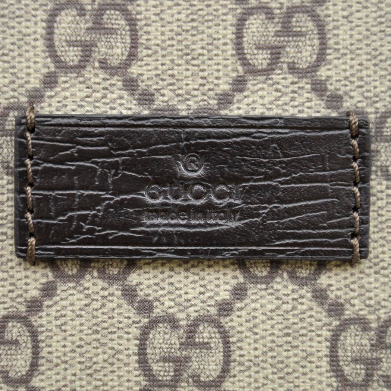 Gucci Coated Canvas Monogram Tote 7 of 11