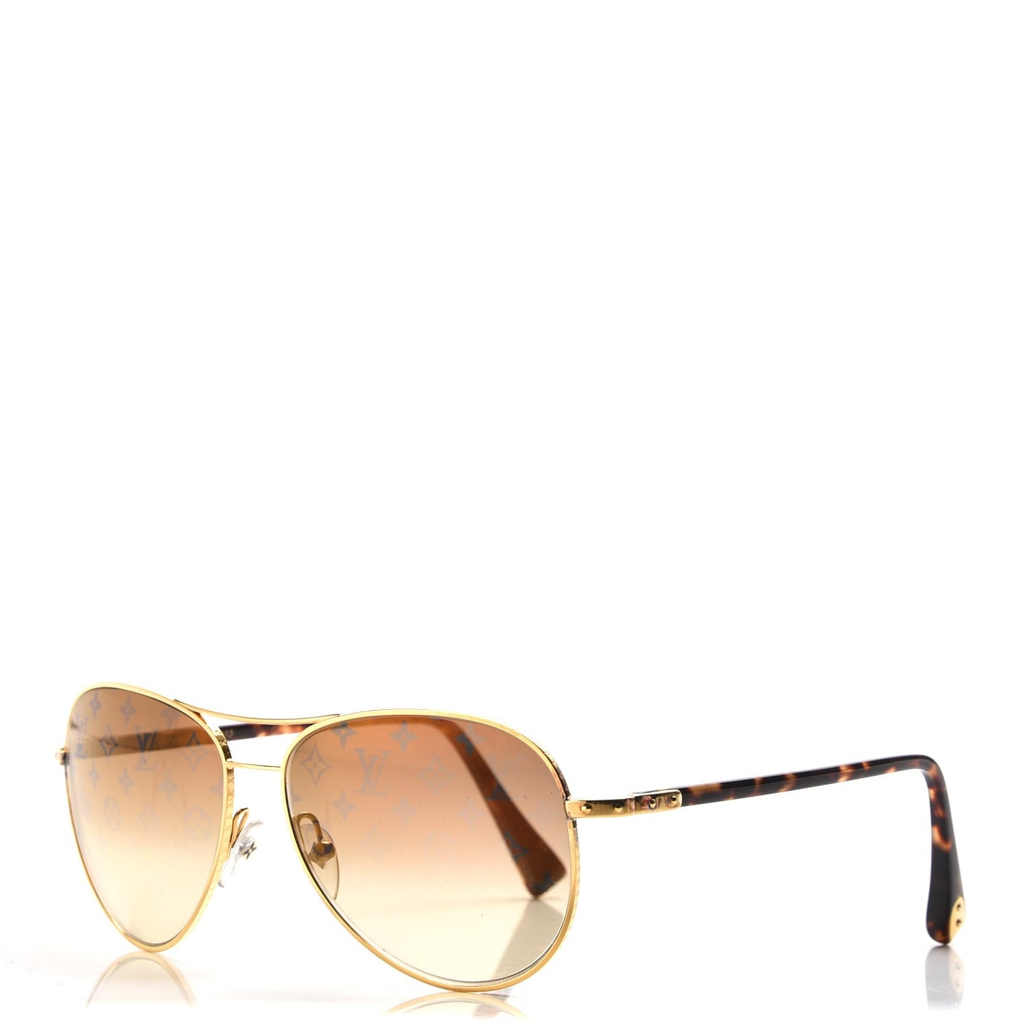 Conspiration Pilote Sunglasses Z0164U Gold