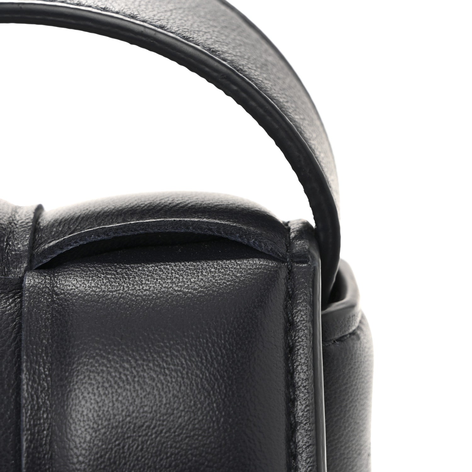 Bottega Veneta Nappa Maxi Intreccio Small Padded Cassette Crossbody Bag Deep Blue 12 of 13