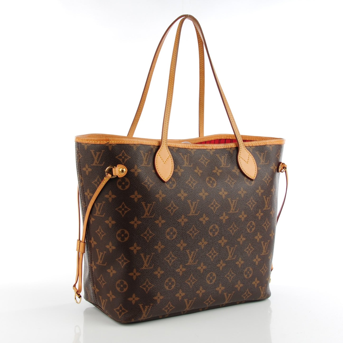 Monogram Neverfull MM Cherry