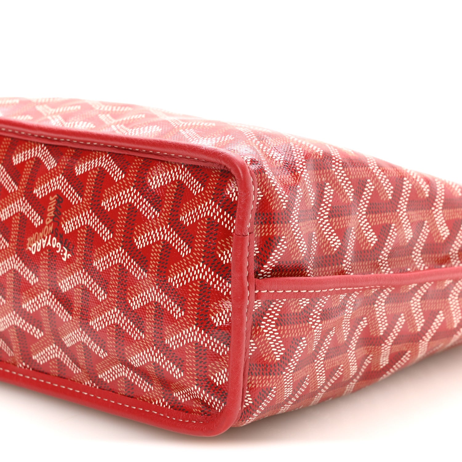 Goyard Goyardine Reversible Mini Anjou Red 17 of 19