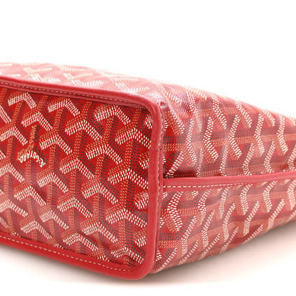 Goyard Goyardine Reversible Mini Anjou Red 17 of 19