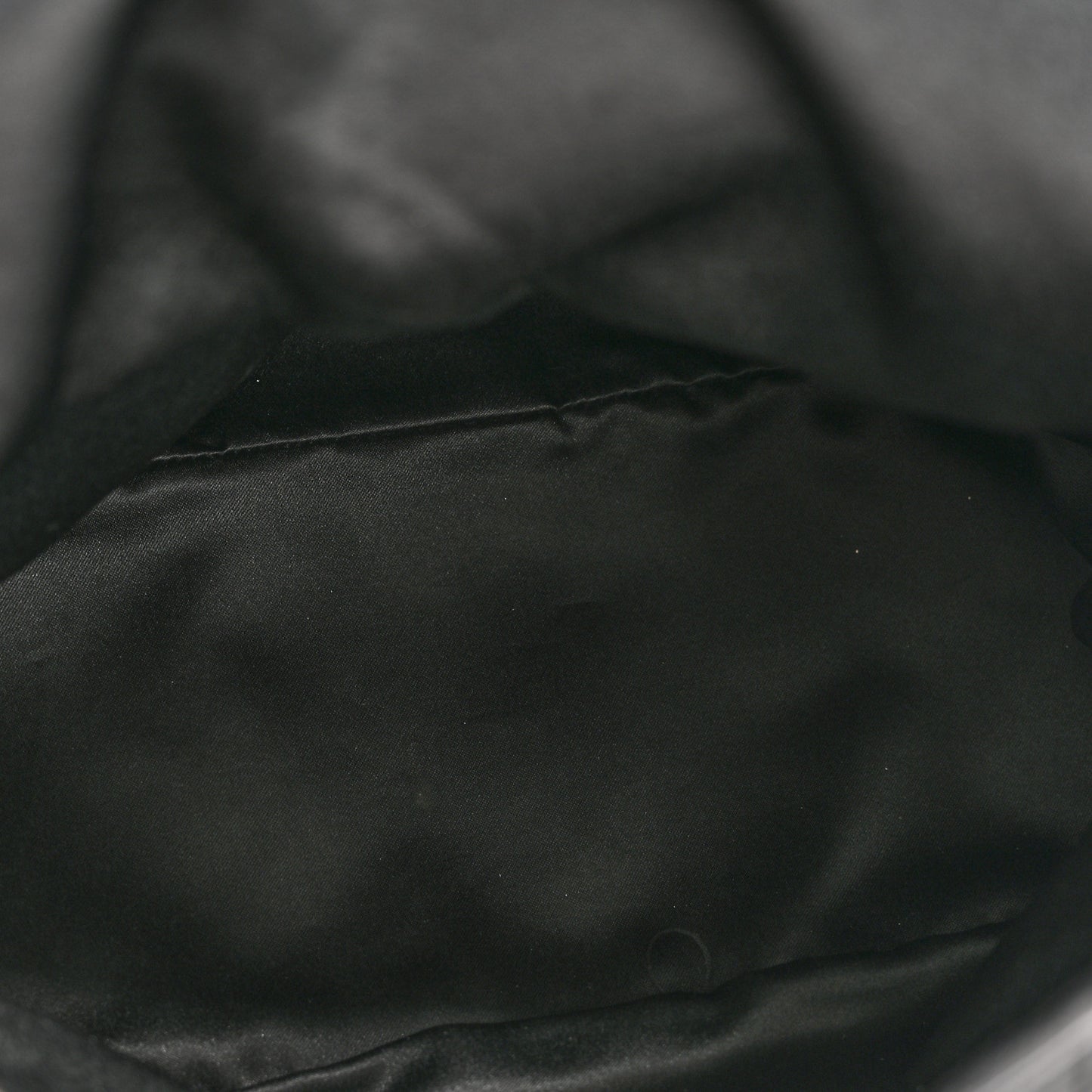 Calfskin Chevron Quilted Surpique Tote Black