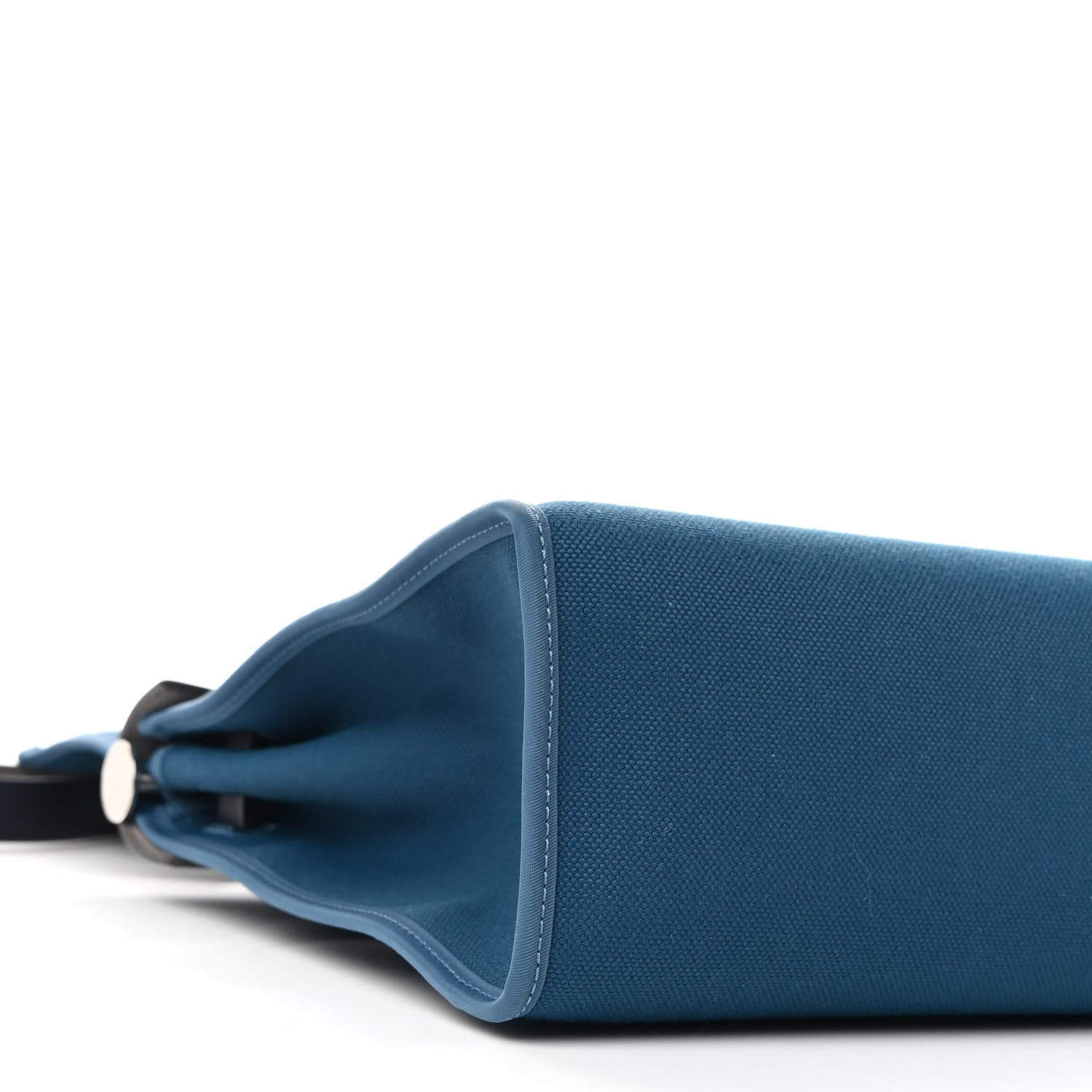 Hermes Military Toile Vache Hunter Herbag Zip PM 31 Deep Bleu Bleu Indigo 8 of 10