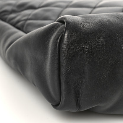 Chanel Lambskin Quilted Large 31 Shopping Bag Black 8 of 9