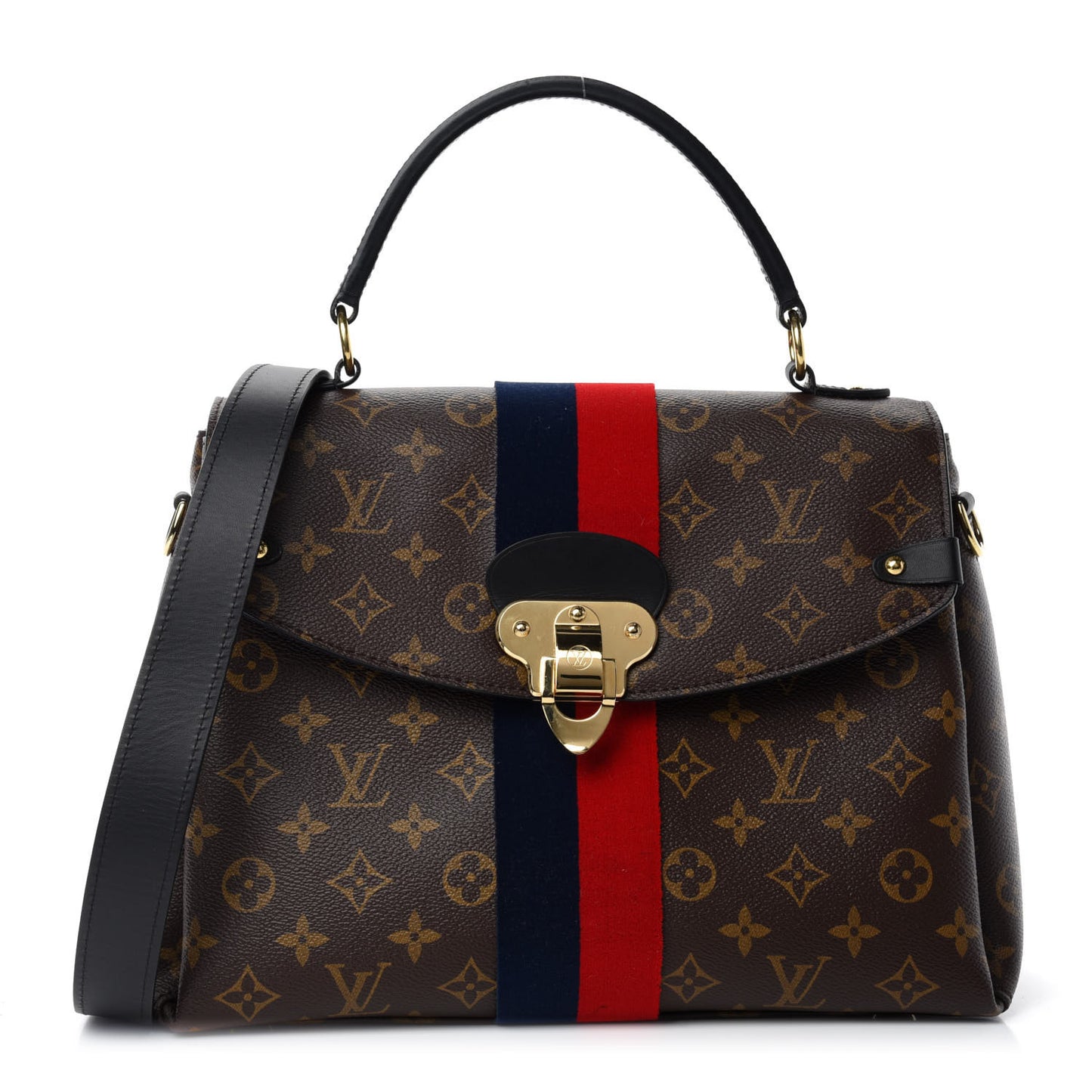 Monogram Georges MM Marine Cherry